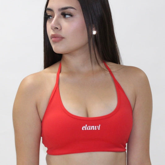 Bloom Halter Neck Sports Bra
